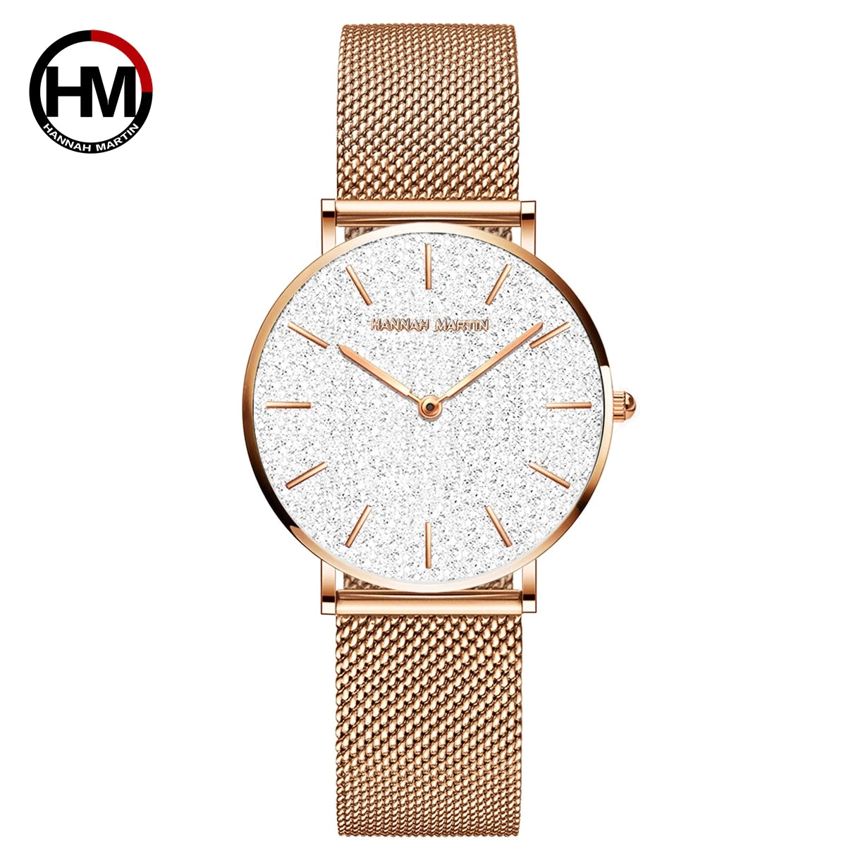 Women Watch Top Brand Dropshipping Japan Quartz Movement 36mm Rose Gold Waterproof Fashionable Nordic Minimalist Ladies Watches
