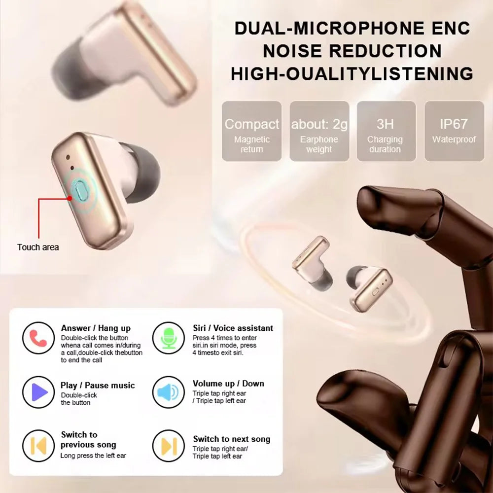 2026 new 2-In-1 TWS Headset Smart Watch 1.43" Women Men Sport Fitness motion Tracker Watches Earphone Music Smartwatch