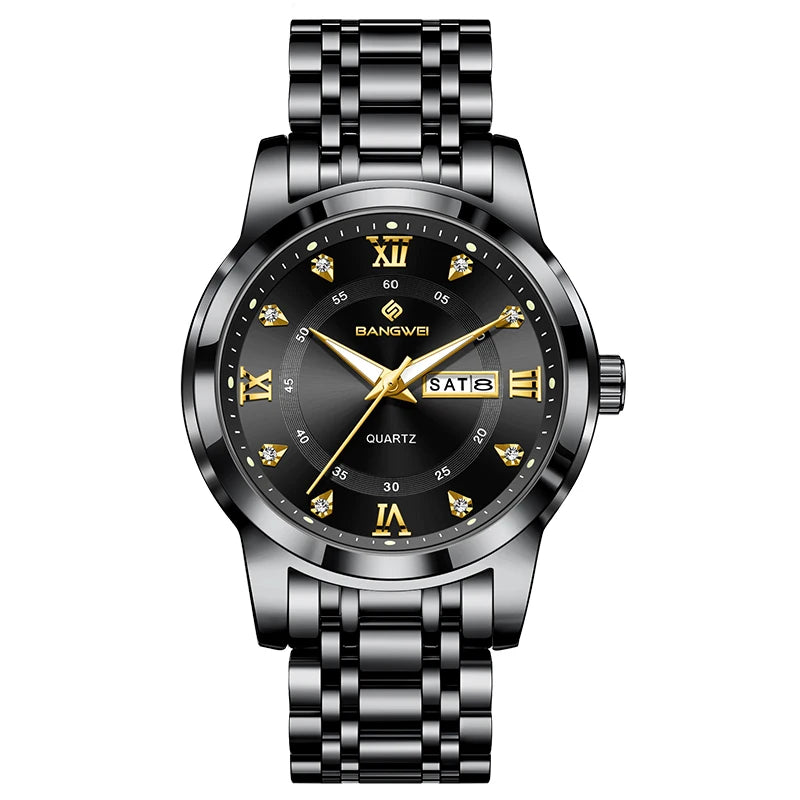 LIGE BANGWEI New Women Watch Outdoor Sport Waterproof Luminous Watches For Women Creative Diamond Quartz Wristwatch Ladies Gift