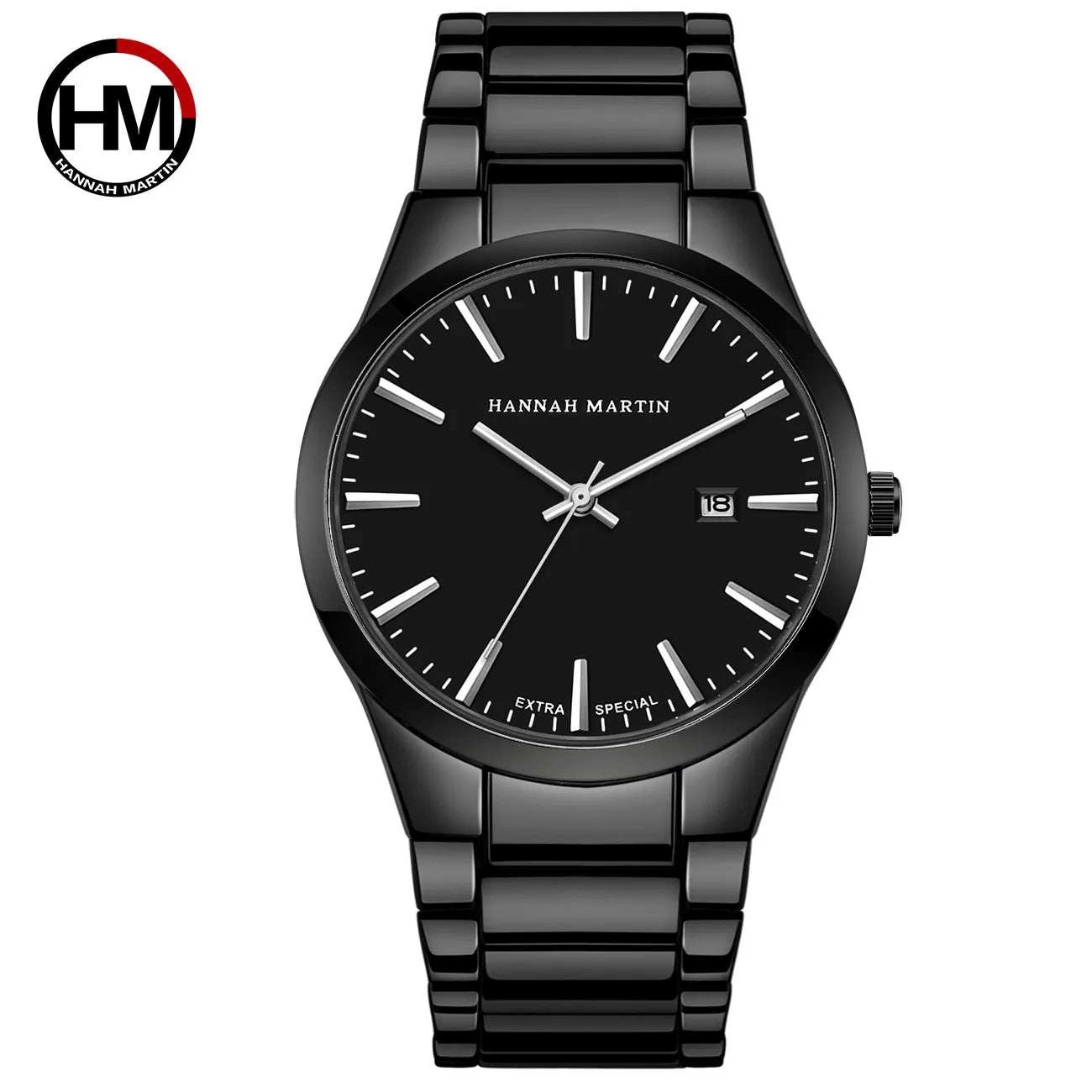 Fashion For Men Watch Business Style Calendar Quartz Movement Stainless Steel Strap Outdoor Waterproof Sports Quartz WristWatch