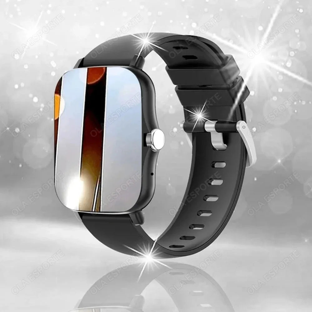 2025 New Smart Watch Men Women Gifts 1.83'' Full Touch Screen Sport Fitness Tracker Smartwatch Men BT Calls Digital smarthwhatch