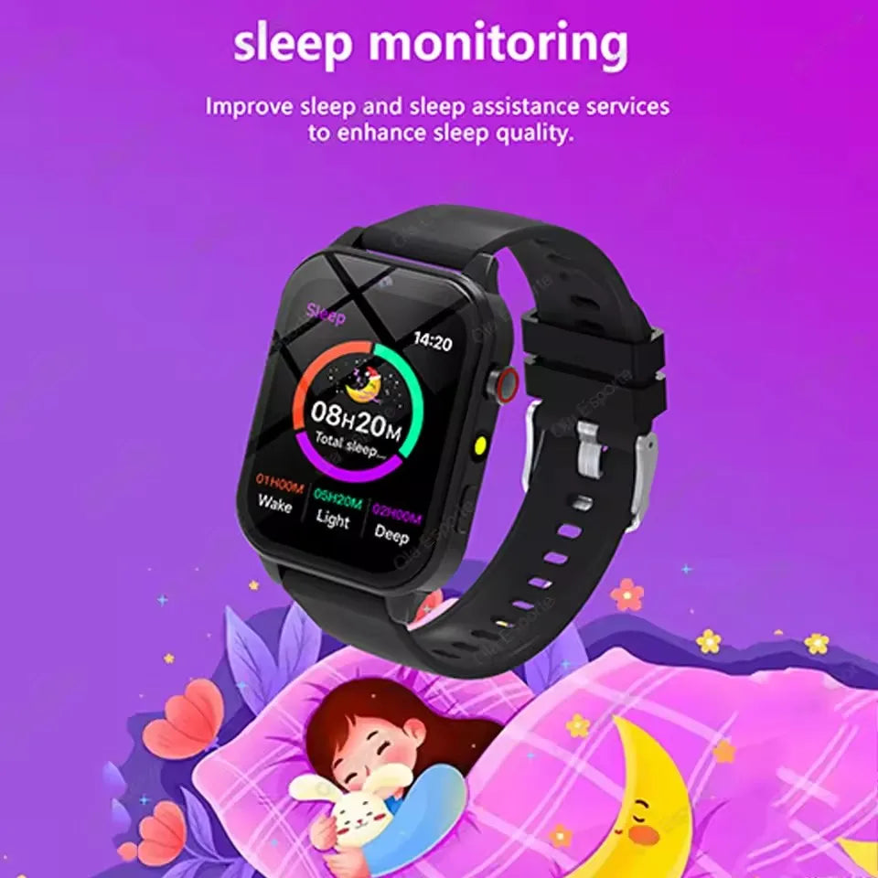 100+ Game SmartWatch Kid Child HD Screen Lighting Music Smart Watch Boy Girl Gift Children Smartwatch For IOS Android 2025 New
