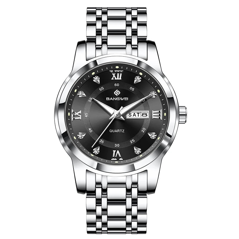 LIGE BANGWEI New Women Watch Outdoor Sport Waterproof Luminous Watches For Women Creative Diamond Quartz Wristwatch Ladies Gift