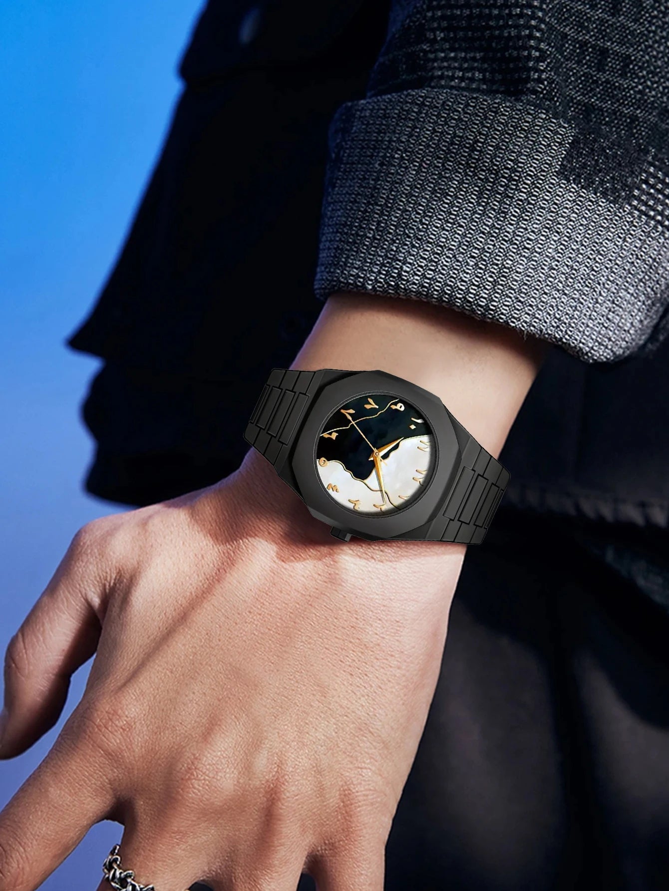 Latest quartz watches trend business senior men's watches