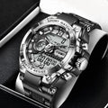 Digital  Men Steel Military Wristwatch LED Quartz ClockSport Watch Male Big Watches Men Relogios Masculino