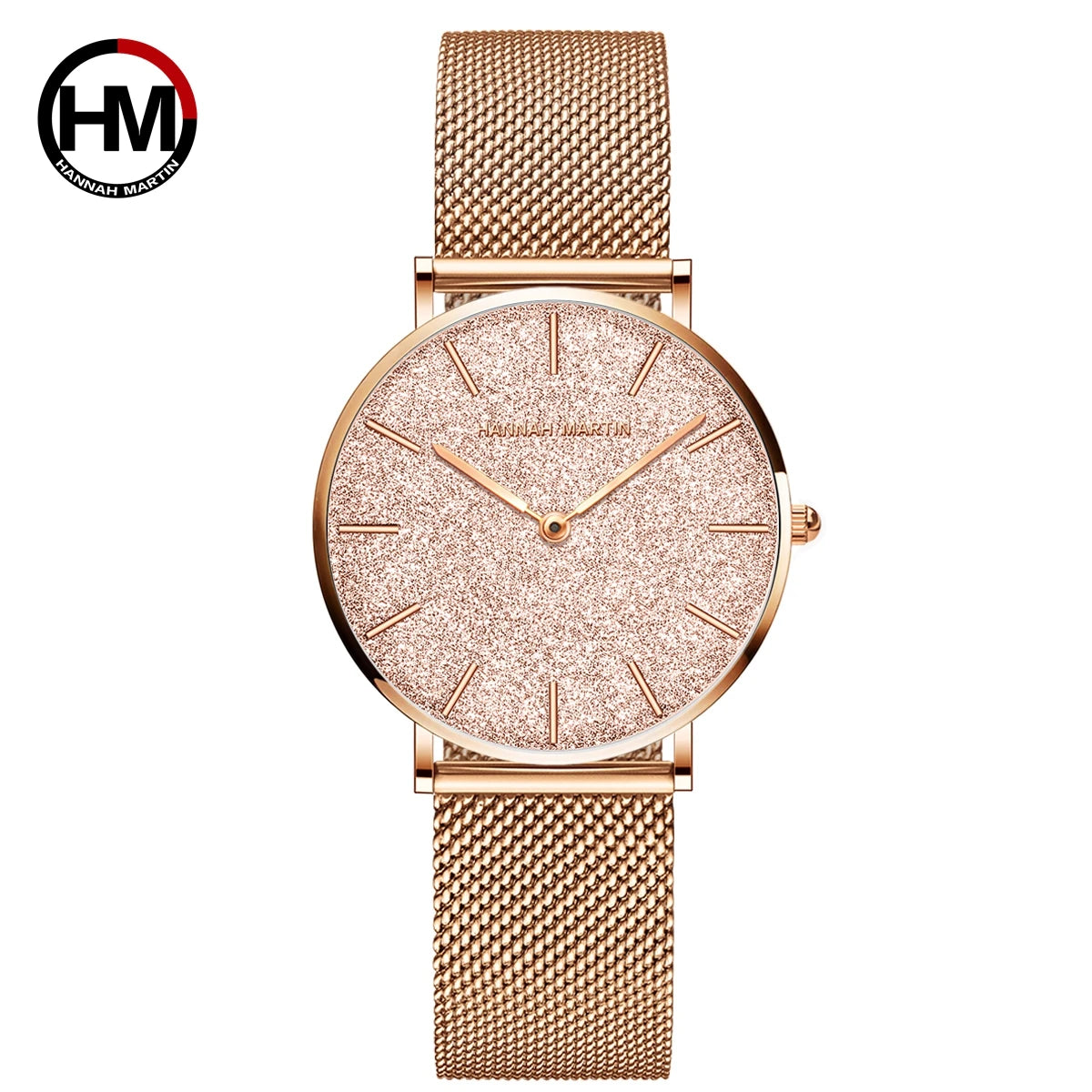 Women Watch Top Brand Dropshipping Japan Quartz Movement 36mm Rose Gold Waterproof Fashionable Nordic Minimalist Ladies Watches