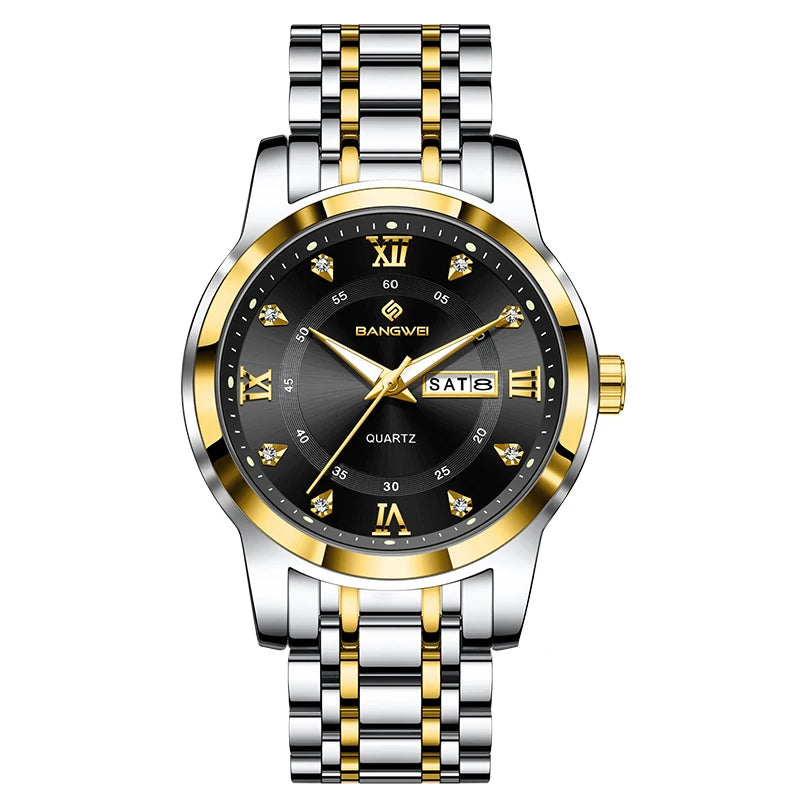 LIGE BANGWEI New Women Watch Outdoor Sport Waterproof Luminous Watches For Women Creative Diamond Quartz Wristwatch Ladies Gift